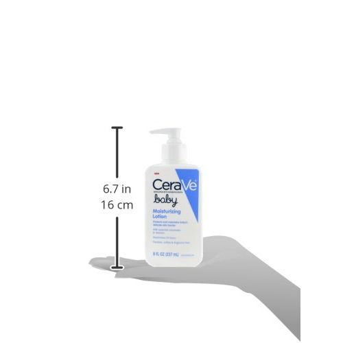  [아마존베스트]CeraVe Baby Lotion | 8 Ounce | Gentle Baby Skin Care with Hyaluronic Acid | Paraben and Fragrance Free
