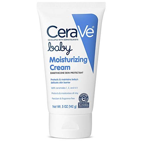  CeraVe Baby Cream | 5 Ounce | Gentle Moisturizing Cream with Hyaluronic Acid | Paraben, Sulfate, & Fragrance Free