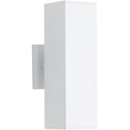 Cerdeco Aluminum Modern Outdoor Wall Light, Exterior Outdoor Wall Sconce Up Down Light Fixtures Matte White [UL Listed]