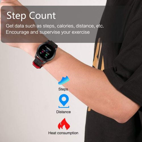  CertainPL certainPL Fitness Tracker, Activity Tracker with Heart Rate Monitor Blood Pressure Monitor, IP67 Waterproof Smart Fitness Band with Pedometer, Calorie Counter, Sports Watch for Wom
