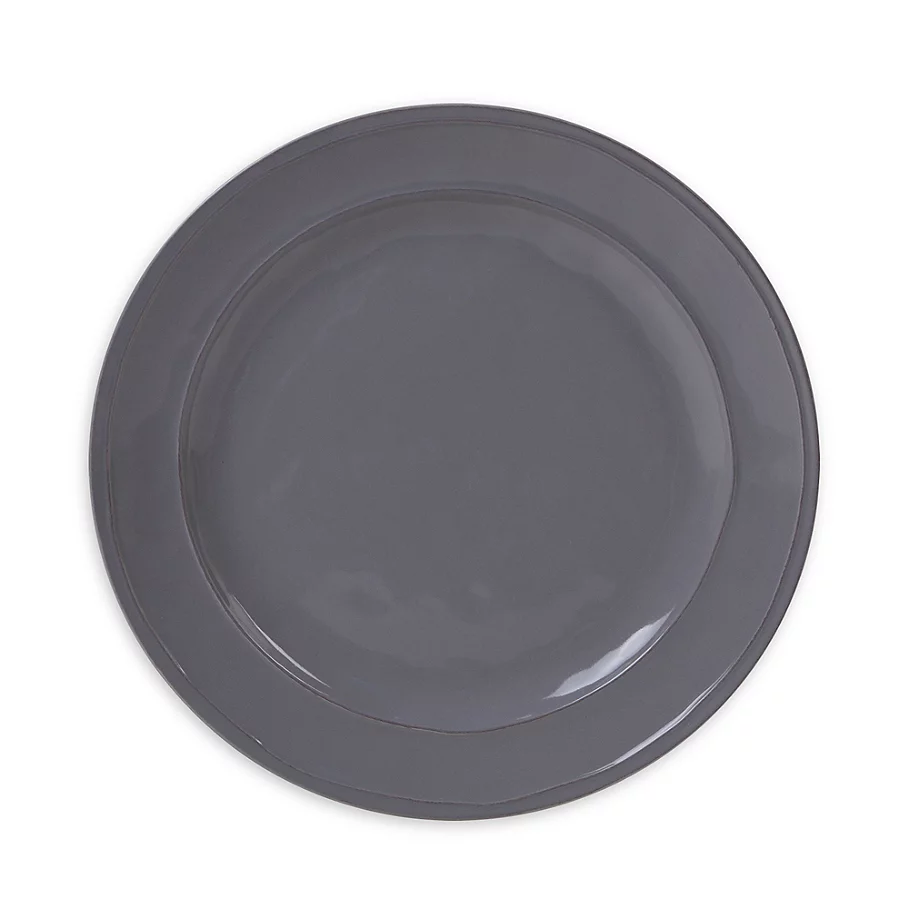 Certified International Orbit Dinner Plates in Grey (Set of 6)