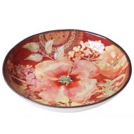 Certified International Watercolor Poppies Serving/Pasta Bowl, 12.75, Multicolor