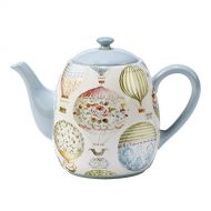 Certified International 23587 Beautiful Romance Teapot 40 oz, One Size, Multicolored