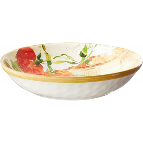  [아마존베스트]Certified International Corp Piazzette Serving/Pasta Bowl 13 x 3, Multicolor