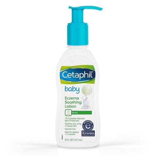  [아마존베스트]Cetaphil Baby Eczema Soothing Lotion, Colloidal Oatmeal, Paraben Free, Hypoallergenic, Dry Skin, 5 Fluid...