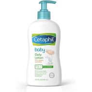 Cetaphil Baby Daily Lotion with Organic Calendula, Sweet Almond Oil and Sunflower Oil, Pump Bottle