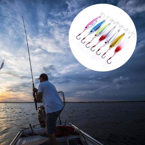  [아마존베스트]ChYoung Metal Fish Bait Salt Water Hard Fishing Lure Fishing Lure