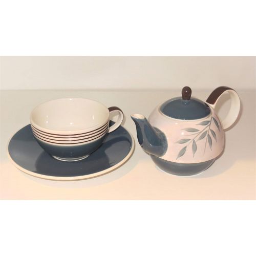  Cha Cult Tea for one Set Jesse Keramik, 4-teilig Kanne: 0,4 l, Tasse: 0,2 l