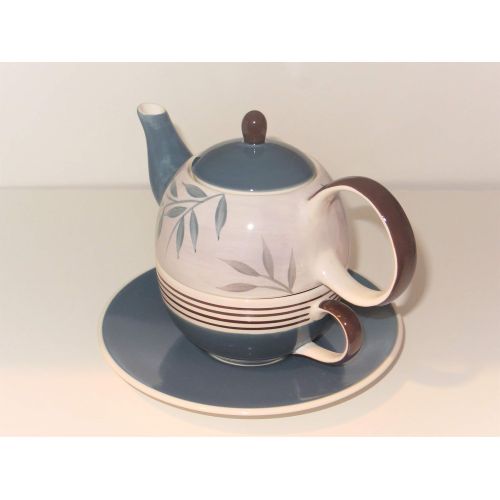  Cha Cult Tea for one Set Jesse Keramik, 4-teilig Kanne: 0,4 l, Tasse: 0,2 l