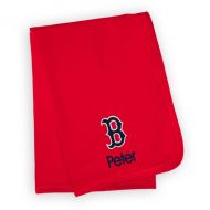 Chad & Jake Infant Boston Red Sox Red Personalized Blanket