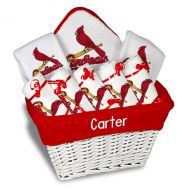 Chad & Jake Newborn & Infant St. Louis Cardinals White Personalized Large Gift Basket