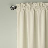 ChadMade Set of 2 Solid Matt Velvet Curtain Panel Drapes Rod Pocket with 1 Header, Grey 50Wx96L Inch Each, Birkin Collection