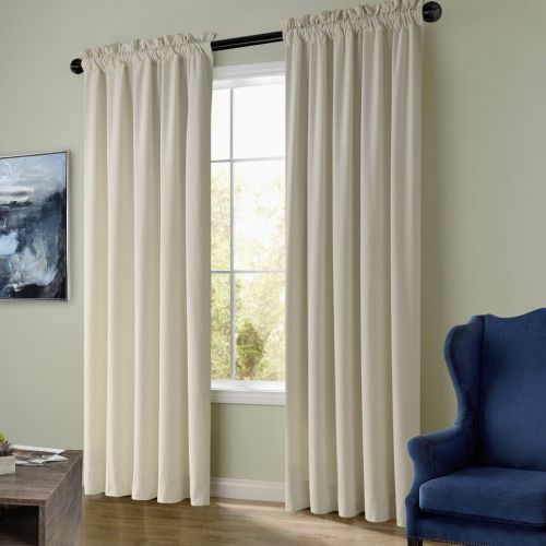  ChadMade Set of 2 Solid Matt Velvet Curtain Panel Drapes Rod Pocket with 1 Header, Grey 50Wx96L Inch Each, Birkin Collection