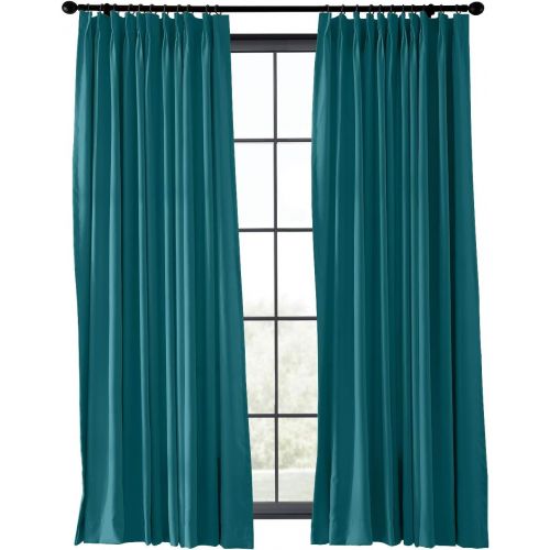  ChadMade Fireproof Flame Retardant Thermal Insulated Curtain Drapery Panel Pinch Pleat, Chocolate 84 W x 84 L Home, Office, Hotel, School, Cinema Hospital (1 Panel), Exclusive