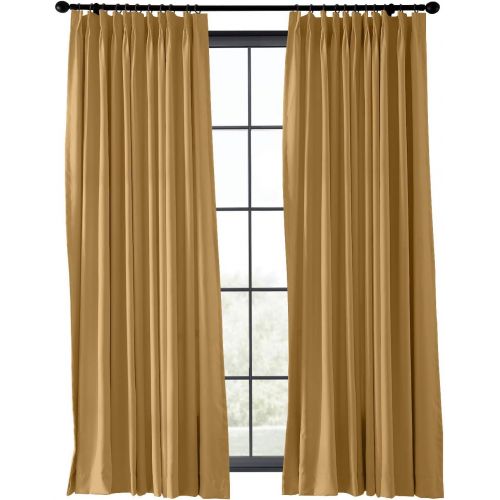  ChadMade Fireproof Flame Retardant Thermal Insulated Curtain Drapery Panel Pinch Pleat, Chocolate 84 W x 84 L Home, Office, Hotel, School, Cinema Hospital (1 Panel), Exclusive