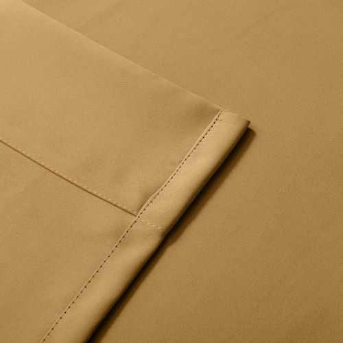  ChadMade Fireproof Flame Retardant Thermal Insulated Curtain Drapery Panel Pinch Pleat, Chocolate 84 W x 84 L Home, Office, Hotel, School, Cinema Hospital (1 Panel), Exclusive