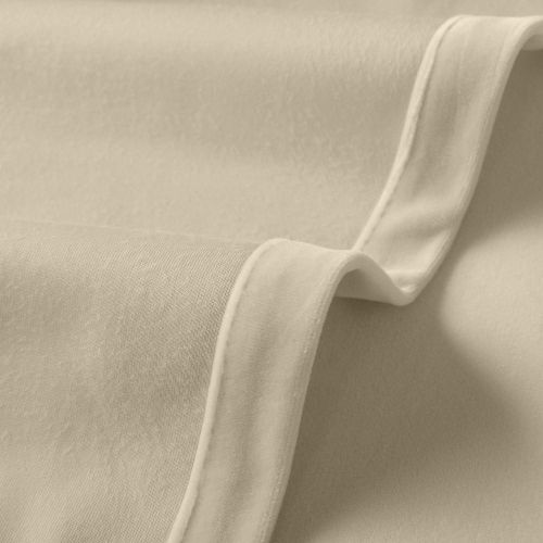  ChadMade Solid Matt Heavy Velvet Curtain Drape Panel Super Soft Handfeel Luxury Nickel Cashmere 50Wx84L Inch (Set of 2 Panels) Birkin Collection Theater Bedroom Living Room Hotel