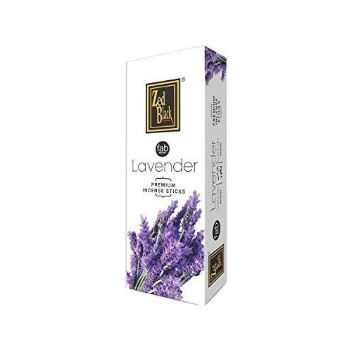  인센스스틱 Chakra ZED Black Lavender Premium Natural Incense Sticks - 20 Fragrance Sticks per Box - Use It at Home or Workplace ? Alluring Aroma Sticks