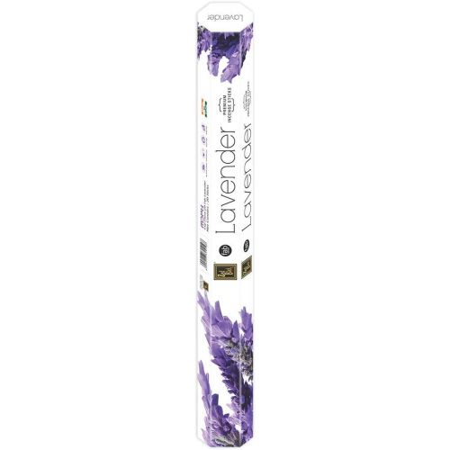  인센스스틱 Chakra ZED Black Lavender Premium Natural Incense Sticks - 20 Fragrance Sticks per Box - Use It at Home or Workplace ? Alluring Aroma Sticks