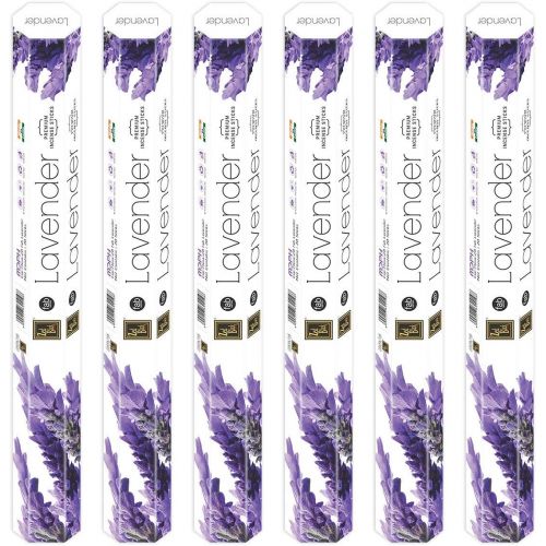  인센스스틱 Chakra ZED Black Lavender Premium Natural Incense Sticks - 20 Fragrance Sticks per Box - Use It at Home or Workplace ? Alluring Aroma Sticks