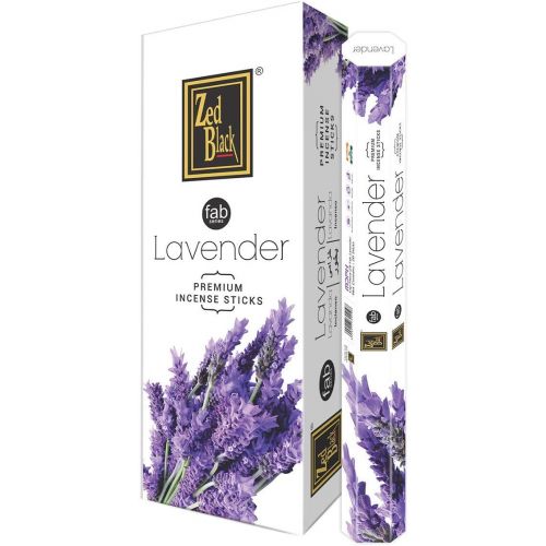  인센스스틱 Chakra ZED Black Lavender Premium Natural Incense Sticks - 20 Fragrance Sticks per Box - Use It at Home or Workplace ? Alluring Aroma Sticks