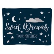 ChalkTalkSPORTS Personalized Baby & Infant Blanket | Sweet Dreams with Custom Name