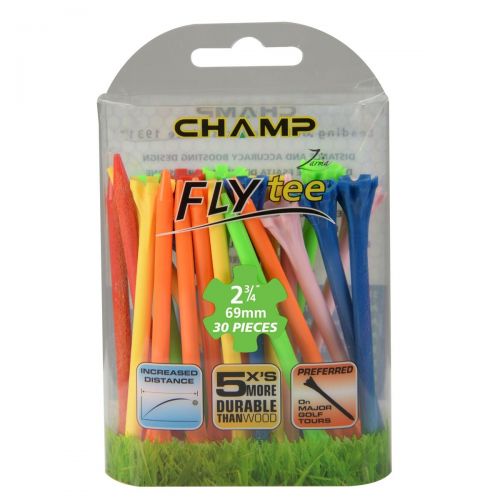  Champ Zarma FLYTee - 2.75" Mixed Golf Tees 30 pack