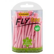 Champ FLY tee 2 3/4 Inch Golf Tees - Pink 30 Pack