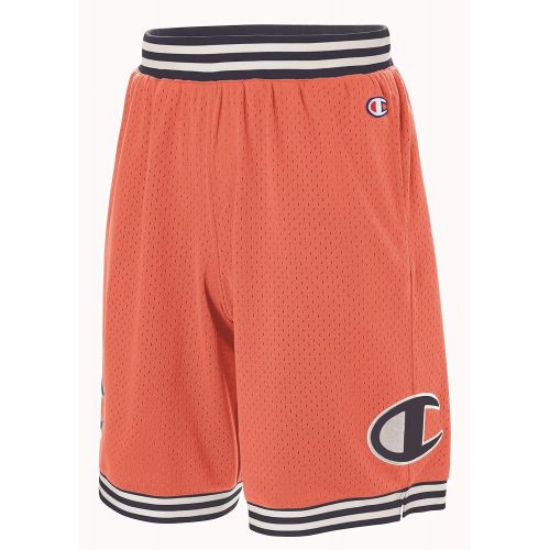  Champion Life Mens Rec Mesh Athletic Short (C Patch/Groovy Papaya, Small)