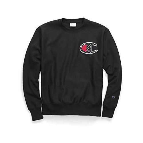  Champion Life Mens Reverse Weave Sweatshirt Black