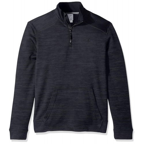  Champion Mens Premium Performance Fleece Quarter-Zip Pullover