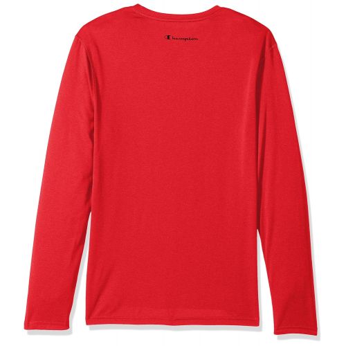  Champion Mens Double Dry Heather Long Sleeve T-Shirt