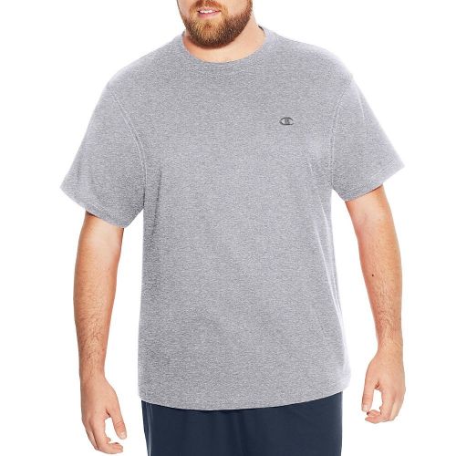  Champion Mens Big & Tall Crew-Neck Jersey T-Shirt