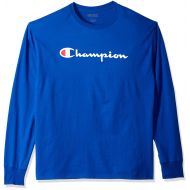 Champion Mens Classic Jersey Long Sleeve Graphic T-Shirt