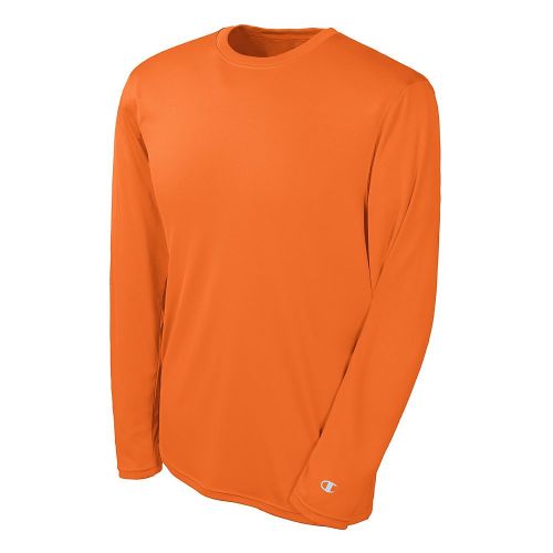  Champion Mens Long-Sleeve Double-Dry Performance T-Shirt