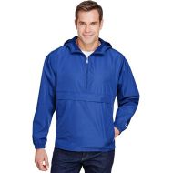 Champion Mens Packable Anorak 1/4 Zip Jacket (CO200) -Athletic R -2XL