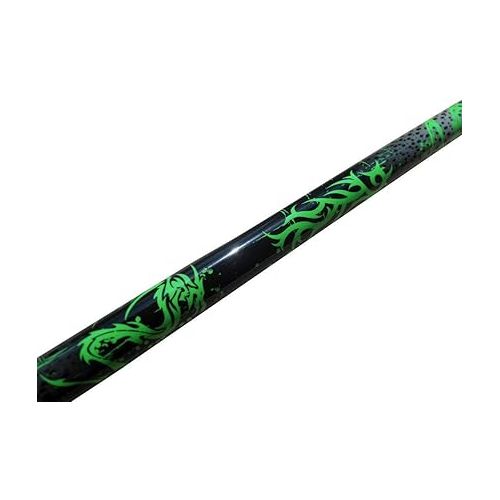  Green Dragon Pool Cue Stick, Billiard Glove, Predator 314 Taper, 12.75mm, Retail Price: MSRP $220 (19 oz, White Case)