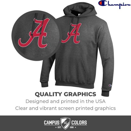  Champion Adult NCAA Mascot Fleece Hooded Sweatshirt