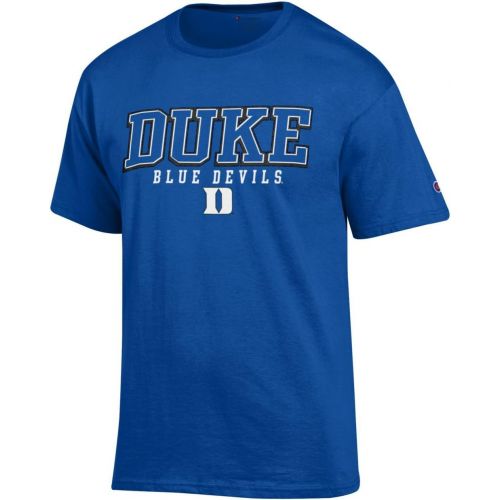  Champion Duke Blue Devils Adult Arch Logo T-Shirt - Royal