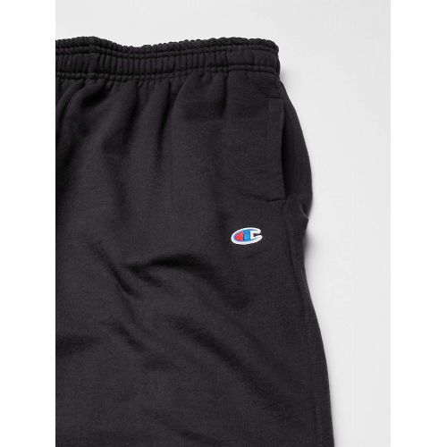  Champion Mens Powerblend Open Bottom Sweatpants