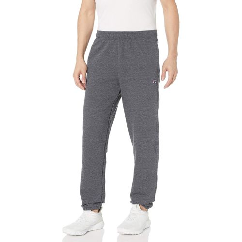  Champion Mens Powerblend Relaxed Bottom Fleece Pant