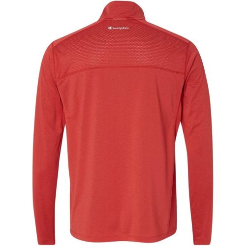  Champion Mens Quarter-Zip Double Dry Pullover Top