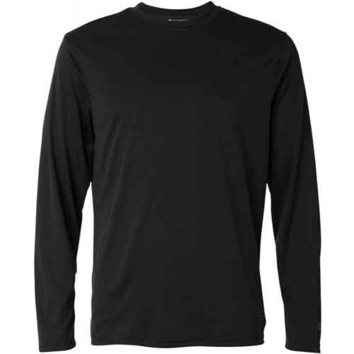  Champion Adult Double Dry Long-Sleeve Interlock T-Shirt