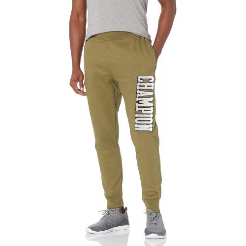  Champion Mens Reverse Weave Joggers, Block Logo