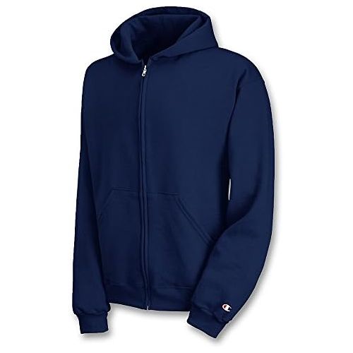  Champion Youth Double Dry Action Fleece Full Zip Hood