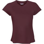 Champion Womens Essential Double Dry V-Neck Tee