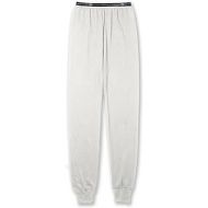 Duofold by Champion Youth Ankle Length Thermal Elastic Pant, Winter White
