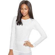Duofold by Champion Womens Tagless Thermals Base-Layer Shirt, Winter White, M