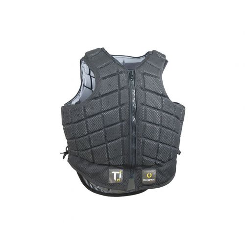  Champion Titanium Ti22 Body Protector Medium - Short Black with Titanium Lining