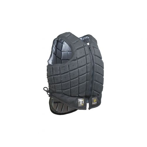  Champion Titanium Ti22 Body Protector Small - Regular Black with Titanium Lining